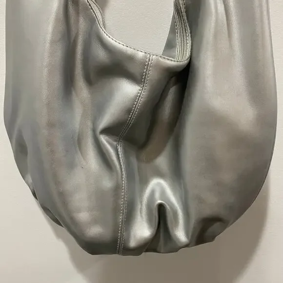 Nordstrom Y2K Silver Shoulder Bag, Bow detail - Picture 10 of 14